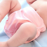 【天天特价】婴儿竹纤维布尿裤 尿布裤兜隔尿裤 纯棉透气防漏可洗