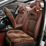 新款纯羊毛单片汽车坐垫马自达M6 阿特兹CX5 昂克赛拉CX7冬季座垫