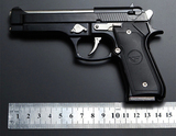 缩小博莱塔M92F全金属大号仿真手枪模型可拆卸拼装手枪男孩玩具