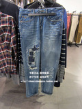【专柜正品】JACKJONES 杰克琼斯 特价蓝色时尚牛仔裤 214332081