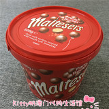 澳门代购 澳洲正品 Maltesers麦提沙 麦丽素巧克力桶装520g 夹心