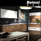 博洛尼整体厨房橱柜定制/ 芬兰/现代简约环保/进口板材免费测量