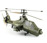 飞轮FX060 充电遥控玩具2.4G单桨翼四通道阿帕奇直升飞机航模型