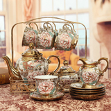欧式陶瓷摆件家居客厅电视柜酒柜摆设装饰品创意美式奢华工艺品