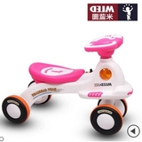18个月摇摆溜溜儿童滑行新款带音乐静音特价玩具车学步车扭扭车