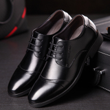 卡奇奥蒂商务正装男鞋新款耐磨舒适透气系带皮鞋婚鞋德比鞋男