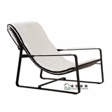 名师设计Hopper Chair跳虫椅 不锈钢懒人布艺真皮沙发午睡躺椅