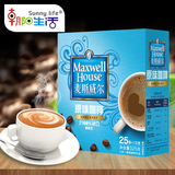 麦斯威尔原味三合一速溶咖啡25条装每条13g新货满78包邮