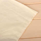DIY手工纯棉布料 日本原单棉花本色米黄色素色 棉布胚布被里子布