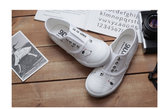 2016新款韩版韩国正品代购snoopy史努比可爱小布鞋一脚蹬单鞋女鞋