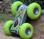 在f弹跳儿童电动智能儿童玩具车充电遥控车机器人特技弹跳车越野