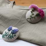 壁花壁树【和暖】胸针刺绣材料包DIY立体刺绣材料包非成品