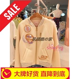 韩国代购enc2015秋款长袖女夹克衫棒球服短外套女EHJJ53826M