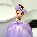 真眼3D芭比公主美人鱼玩具娃娃白雪灰姑娘高档婚纱芭芘礼盒装礼物