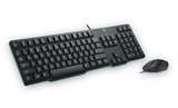 正品包邮 罗技MK100 USB有线键盘鼠标套装 超薄防水游戏键鼠套装