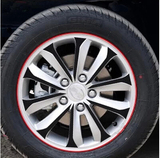2014款比亚迪速锐轮毂贴 改装专用碳纤维贴纸 轮胎拉花汽车贴纸