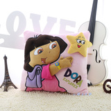 3D爱探险的朵拉抱枕 dora 毛绒玩具布娃娃 朵拉历险记 儿童礼物