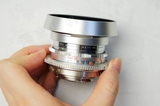 西德福伦达 DKL口 50mm 2.8 镜头 最强天赛 珠戒 小巧白银色镜头