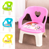 加厚儿童椅宝宝叫叫椅儿童椅子塑料靠背椅幼儿园小板凳小孩小凳子