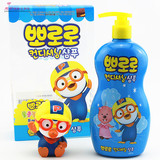 2015新款韩国pororo宝露露儿童洗发水 啵乐乐送捏捏水枪玩具安全