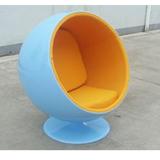 现代玻璃钢太空圆球椅蛋形泡泡椅创意阳台休闲单人沙发懒人躺椅