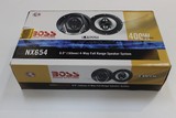 保证100%正品美国BOSS NX654 6.5寸同轴喇叭BOSS汽车音响汽车喇叭