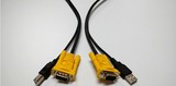 原装迈拓维矩KVM双并线 USB+VGA切换器线 USB KVM专用线 公对公