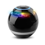 厂家热销GS009便携式五彩圆球带灯蓝牙音箱 户外插卡免提通话音响