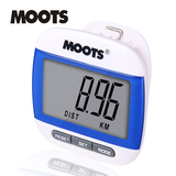 Moots 电子计步器 多功能跑步手表走路计数器卡路里老人计步器