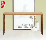 特价免漆老榆木琴桌实木家具简约现代新中式条几字台玄关条案台