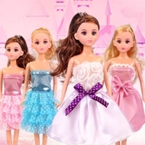 芭比娃娃公主宝宝衣服套装礼盒洋娃娃儿童时装秀女孩过家家玩具