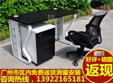 职员办公桌椅组合简约屏风现代单人1人位员工电脑桌广州办公家具