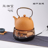 陶壶铁壶小型家用超静音电陶炉茶炉泡茶 陶瓷迷你电磁炉小茶炉