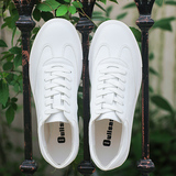 欧利萨斯夏季男鞋韩版小白鞋男平底潮鞋子男士运动休闲鞋白色板鞋
