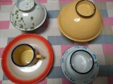 13cm16cm18cm搪瓷冰花碗搪怀旧经典泡面碗 洗手碗老式搪瓷汤盆