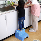 爱丽思IRIS 日本儿童加厚防滑板凳家用梯凳塑料浴室凳 宝宝小凳子