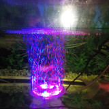 鱼缸气泡灯led潜水气泡灯水族灯七彩变色金鱼缸照明装饰水底包邮