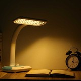 泰格信 充电LED台灯护眼学习学生书桌阅读宿舍寝室触摸调光调色温