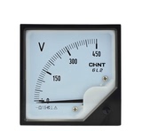 正泰 指针式电压表 电压测量仪表 6L2-V 450V