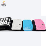 软钢琴练习键盘充电华芯康手卷钢琴88键加厚专业版折叠便携小电子