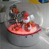 厂家现模具供应大型空心圆球 亚克力球 有机玻璃圣诞球 礼品球