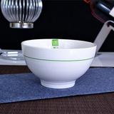 顺祥陶瓷碗 米饭碗陶瓷 泡面碗汤碗 高脚碗 家用微波炉碗筷釉下彩