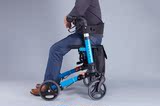 雅德正品老人助行车走路步行器四轮助行推车带轮带座助行器小轮椅