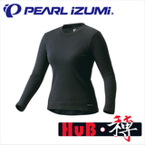 日本PEARL IZUMI一字米W181女士秋冬款5度自发热长袖保暖骑行内衣