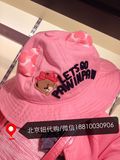 65折 PawinPaw 专柜正品代购 2016夏款粉色帽子PCAC6S182M