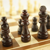 高档木质西洋棋 大号立体国际象棋 木制实木 带折叠棋盘成人桌游