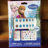 冰雪奇缘Frozen儿童创意DIY手工指甲贴贴纸可爱卡通宝宝装扮贴画