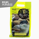 韩国进口 丹特15谷米粉茶 谷物营养粉 五谷杂粮茶 20g*40条 包邮
