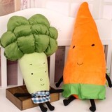 ◆成都宜家免费代购◆托瓦 毛绒玩具胡萝卜/花椰菜 儿童蔬菜抱枕