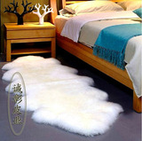 纯羊毛床垫皮毛一体整张羊皮褥子1.8米羊羔绒床毯加厚保暖